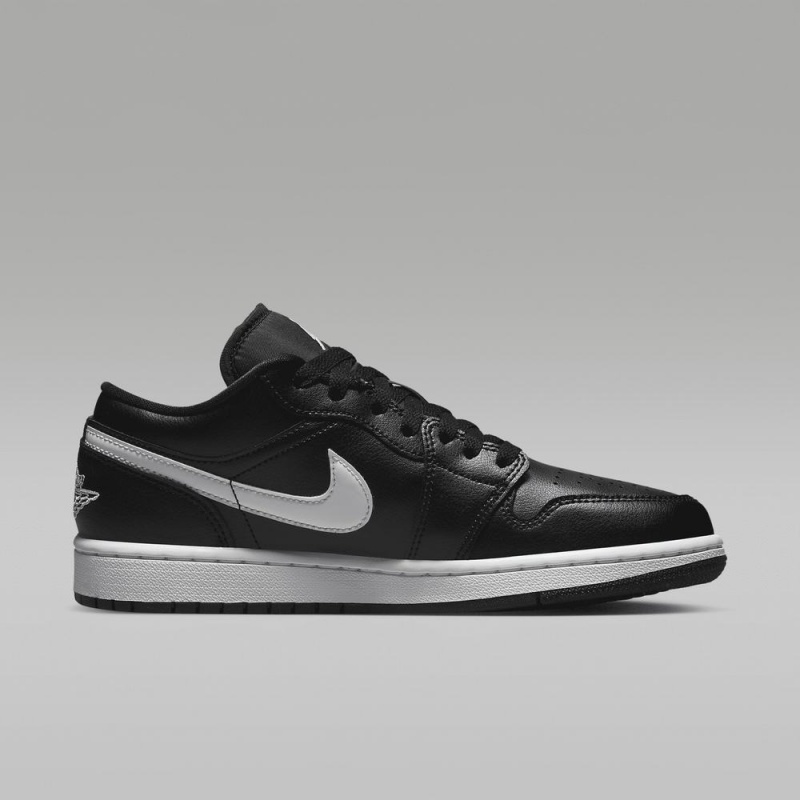 Nike Air Jordan 1 Low Schoenen Heren Zwart Nederland | 503241-SMN
