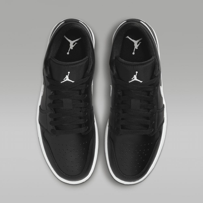Nike Air Jordan 1 Low Schoenen Heren Zwart Nederland | 503241-SMN