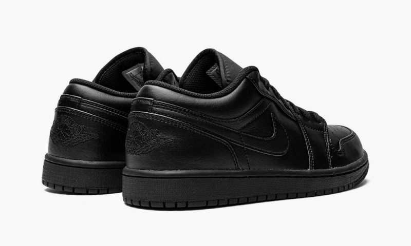 Nike Air Jordan 1 Low Schoenen Heren Zwart Nederland | 654017-MDP