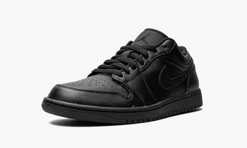 Nike Air Jordan 1 Low Schoenen Heren Zwart Nederland | 654017-MDP