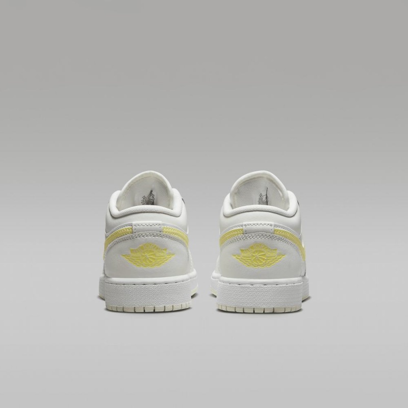 Nike Air Jordan 1 Low Schoenen Kinderen Wit Nederland | 134520-FKP