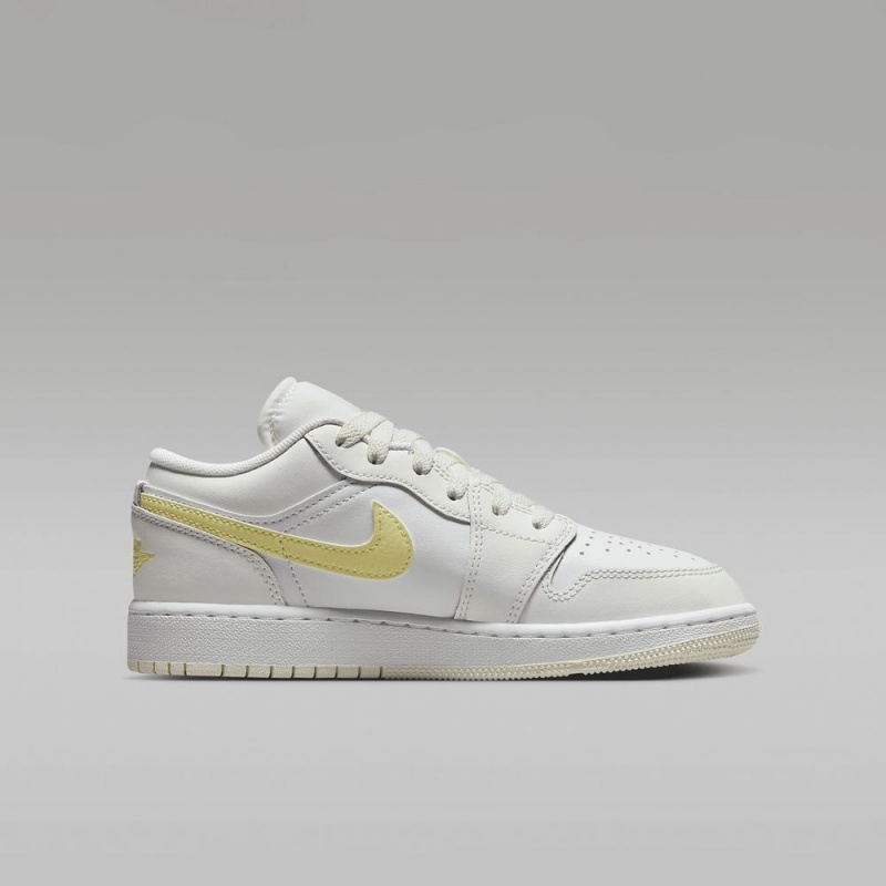Nike Air Jordan 1 Low Schoenen Kinderen Wit Nederland | 134520-FKP