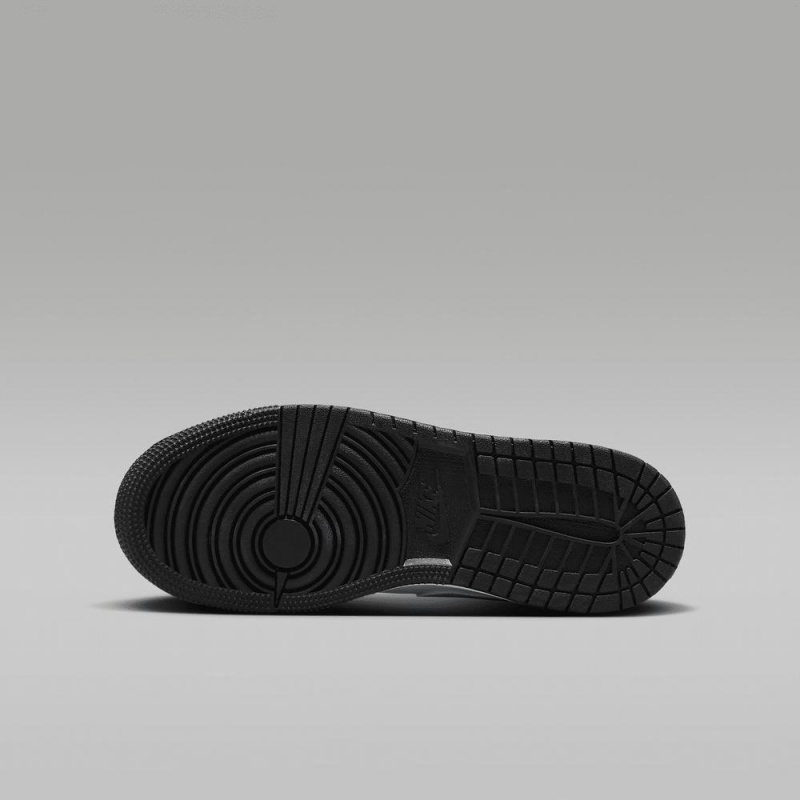 Nike Air Jordan 1 Low Schoenen Kinderen Zwart Wit Groen Nederland | 486751-ZOE