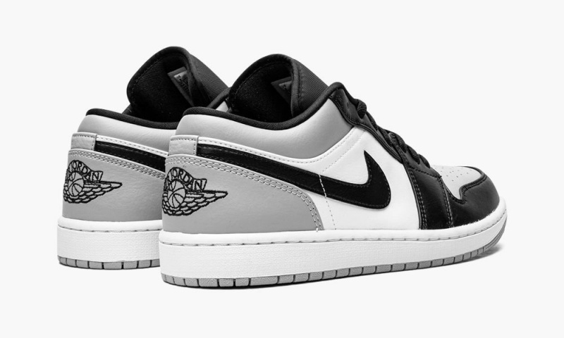 Nike Air Jordan 1 Low 'Shadow Neus' Schoenen Heren Grijs Zwart Wit Nederland | 280914-KFD