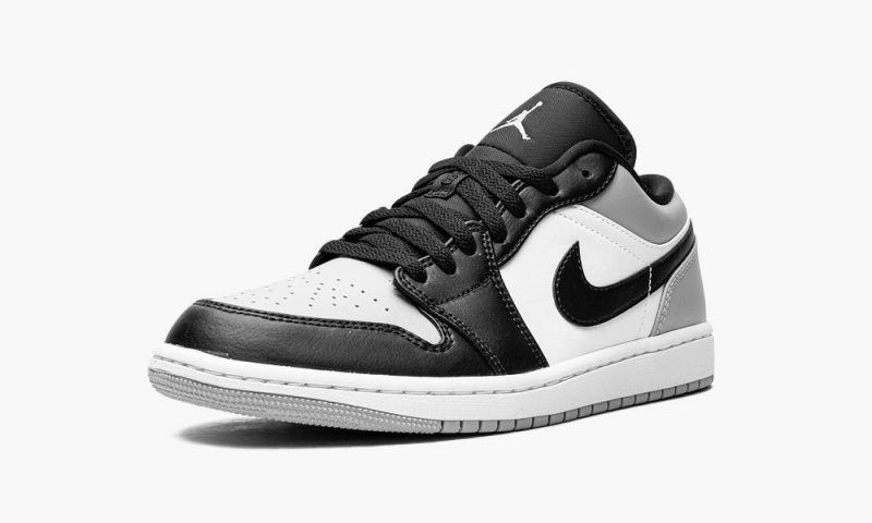 Nike Air Jordan 1 Low 'Shadow Neus' Schoenen Heren Grijs Zwart Wit Nederland | 280914-KFD