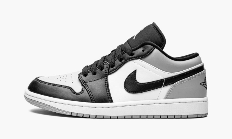 Nike Air Jordan 1 Low \'Shadow Neus\' Schoenen Heren Grijs Zwart Wit Nederland | 280914-KFD
