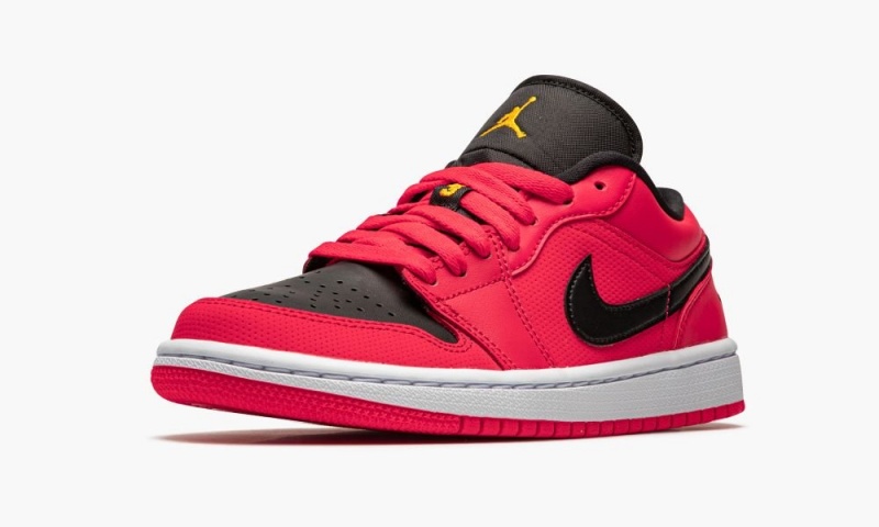 Nike Air Jordan 1 Low 'Siren Red' Schoenen Dames Rood Zwart Wit Nederland | 702894-YFX