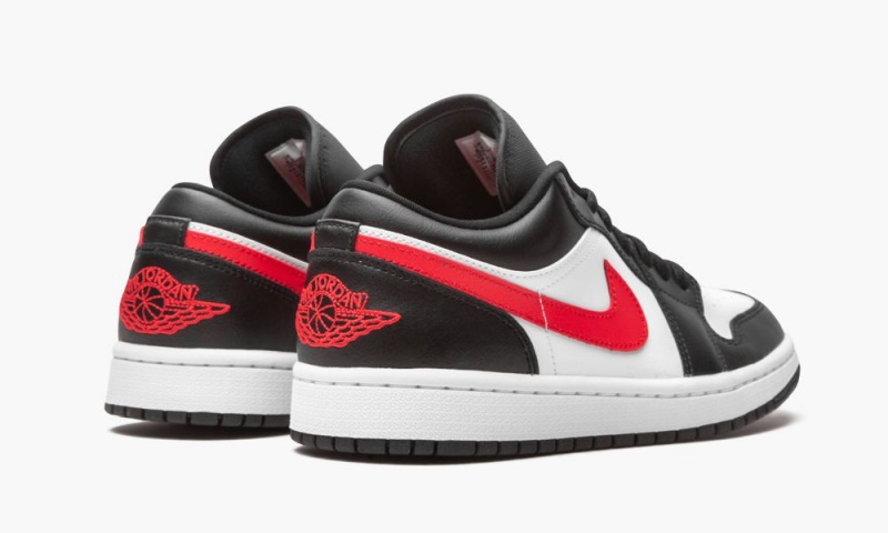 Nike Air Jordan 1 Low 'Siren Red / Black / White' Schoenen Dames Zwart Rood Wit Nederland | 270436-MOL