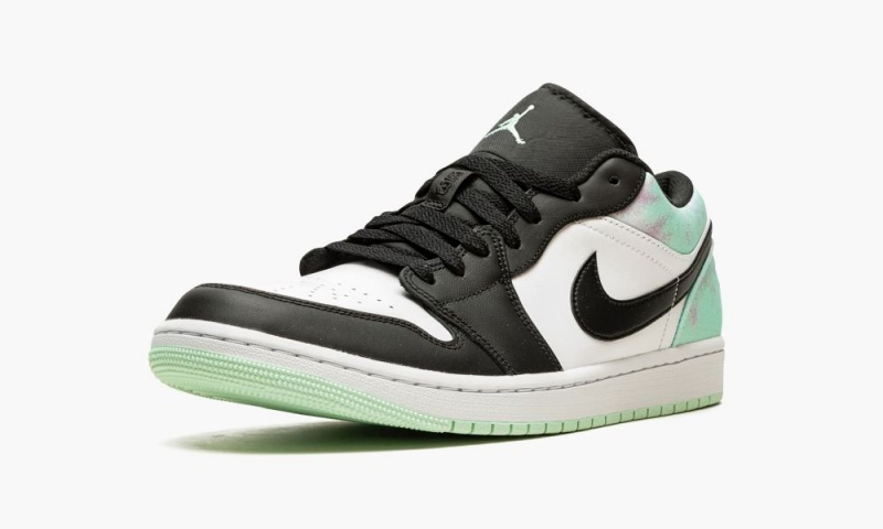 Nike Air Jordan 1 Low 'Tie-Dye' Schoenen Heren Zwart Wit Blauw Nederland | 527986-RND