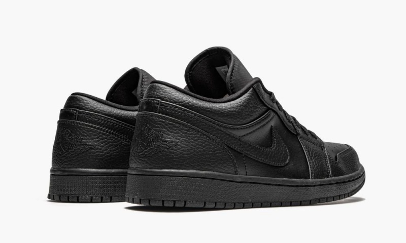 Nike Air Jordan 1 Low 'Triple Black' Schoenen Heren Zwart Nederland | 315780-WIZ