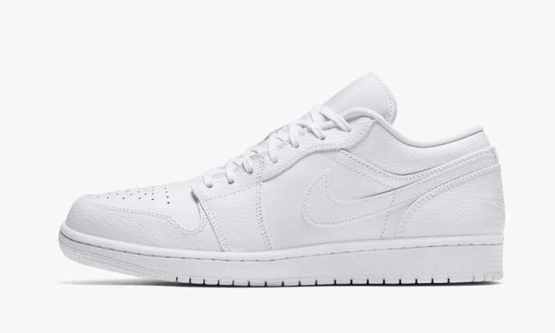 Nike Air Jordan 1 Low 'Triple White' Schoenen Heren Wit Nederland | 491507-CSD