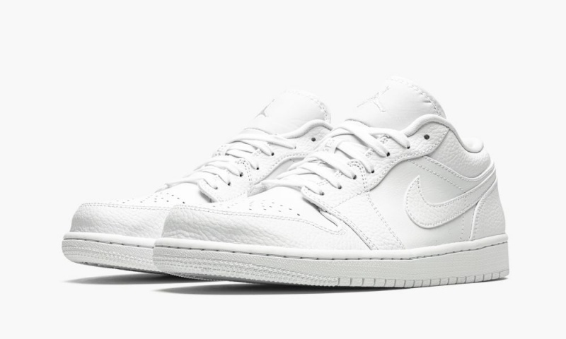 Nike Air Jordan 1 Low 'Triple White' Schoenen Heren Wit Nederland | 491507-CSD