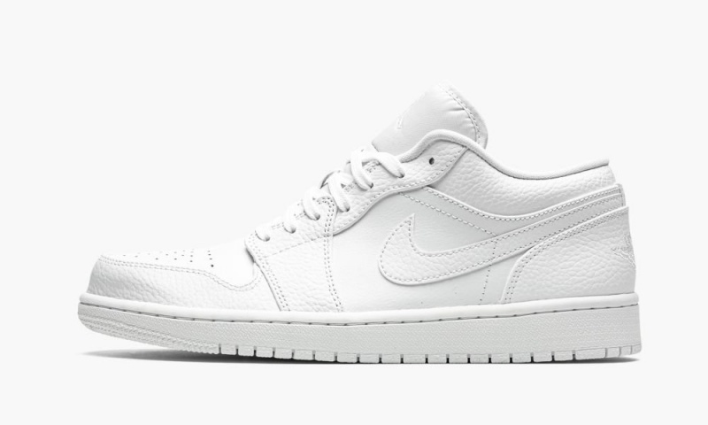 Nike Air Jordan 1 Low \'Triple White\' Schoenen Heren Wit Nederland | 491507-CSD