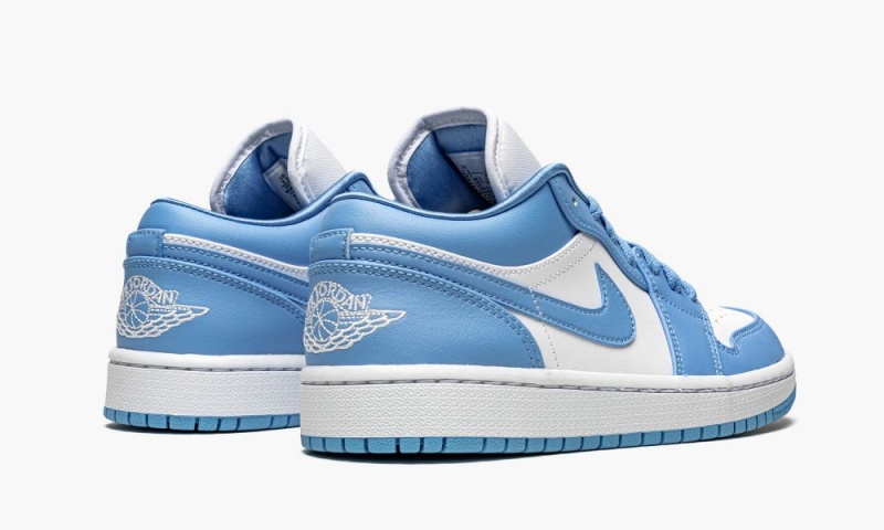 Nike Air Jordan 1 Low 'UNC' Schoenen Dames Blauw Wit Nederland | 352016-HKA