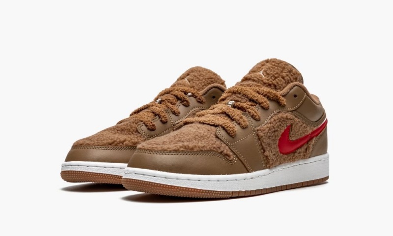 Nike Air Jordan 1 Low UTL GS 'Teddy Bear' Schoenen Kinderen Blauw Nederland | 256497-SCN