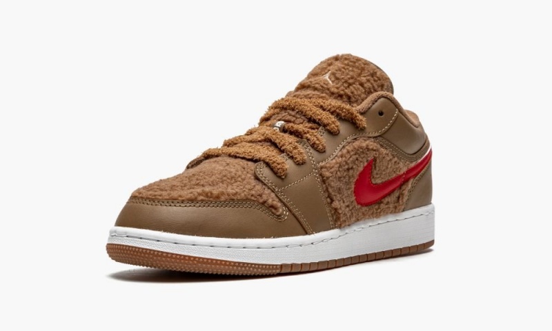 Nike Air Jordan 1 Low UTL GS 'Teddy Bear' Schoenen Kinderen Blauw Nederland | 256497-SCN
