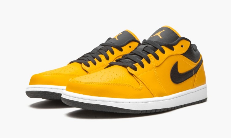 Nike Air Jordan 1 Low 'University Gold / Black' Schoenen Heren Goud Zwart Wit Nederland | 792803-XGS