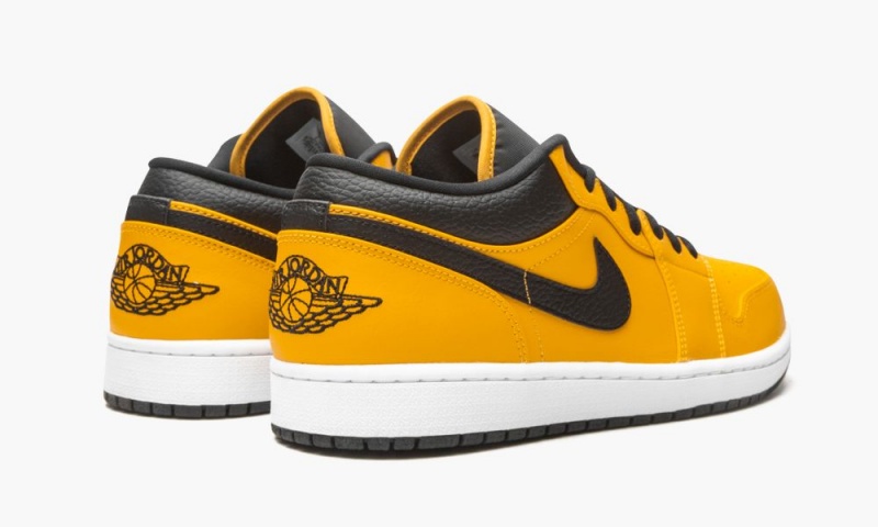 Nike Air Jordan 1 Low 'University Gold / Black' Schoenen Heren Goud Zwart Wit Nederland | 792803-XGS