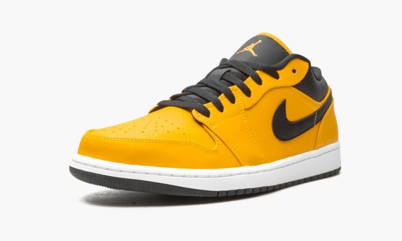 Nike Air Jordan 1 Low 'University Gold / Black' Schoenen Heren Goud Zwart Wit Nederland | 792803-XGS