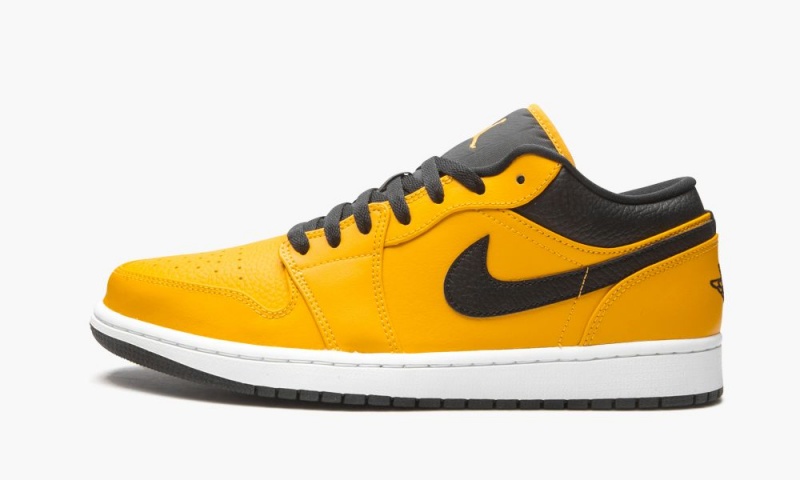 Nike Air Jordan 1 Low \'University Gold / Black\' Schoenen Heren Goud Zwart Wit Nederland | 792803-XGS