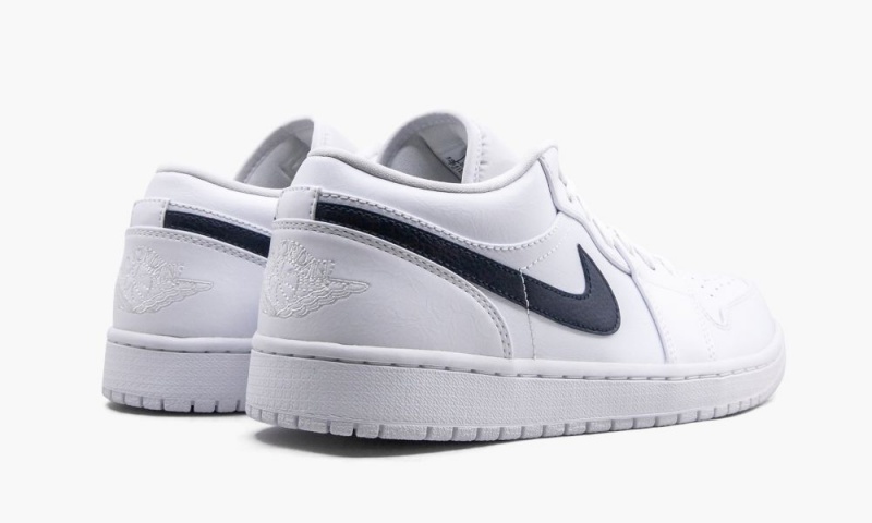 Nike Air Jordan 1 Low 'White / Obsidian' Schoenen Heren Wit Obsidian Wit Nederland | 530716-XQA