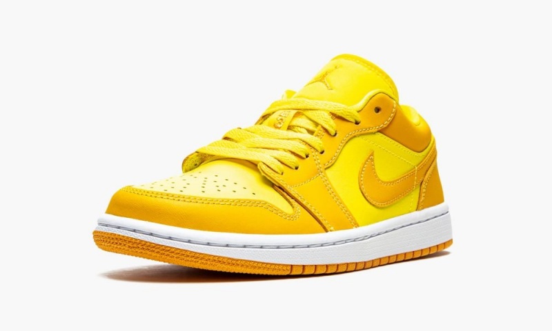 Nike Air Jordan 1 Low 'Yellow Strike' Schoenen Dames Geel Wit Nederland | 862547-FVO