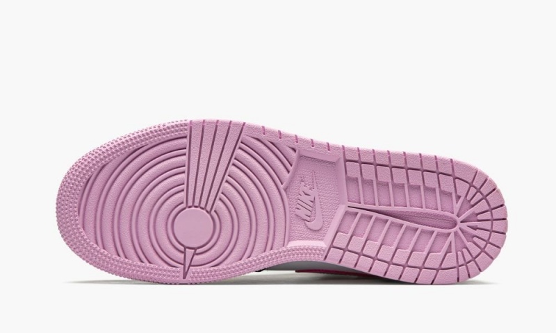 Nike Air Jordan 1 MID GS 'Arctic Pink' Schoenen Kinderen Wit Roze Zwart Nederland | 257149-UGT