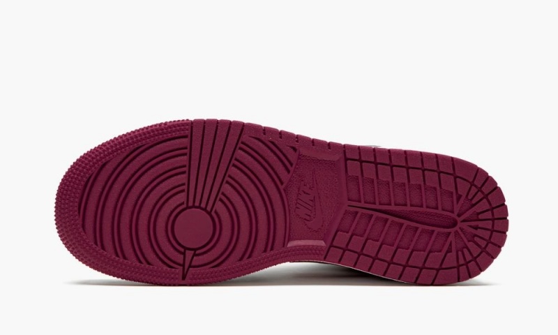 Nike Air Jordan 1 MID (GS) 'Bred Neus' Schoenen Kinderen Zwart Rood Wit Nederland | 534892-EXC