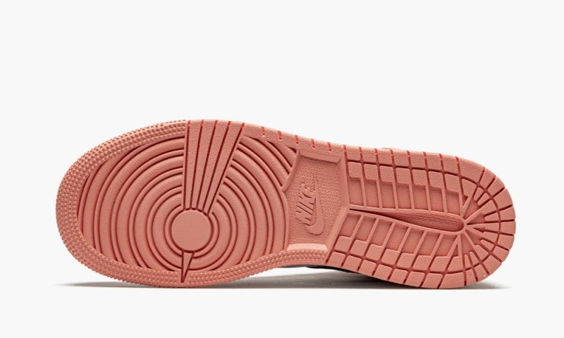 Nike Air Jordan 1 MID GS 'Pink Quartz' Schoenen Kinderen Roze Grijs Nederland | 690851-AGN