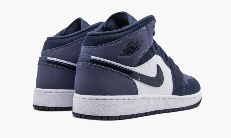Nike Air Jordan 1 MID (GS) 'Sanded Purple' Schoenen Kinderen Obsidian Nederland | 074659-KFY