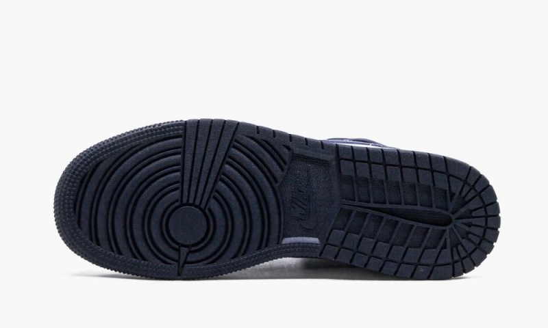 Nike Air Jordan 1 MID (GS) 'Sanded Purple' Schoenen Kinderen Obsidian Nederland | 074659-KFY