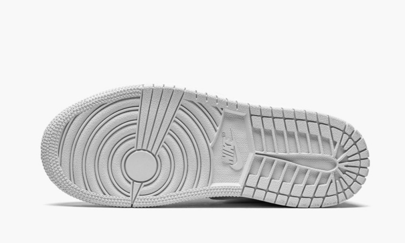 Nike Air Jordan 1 MID PS 'Triple White' Schoenen Kinderen Wit Nederland | 548961-SAH
