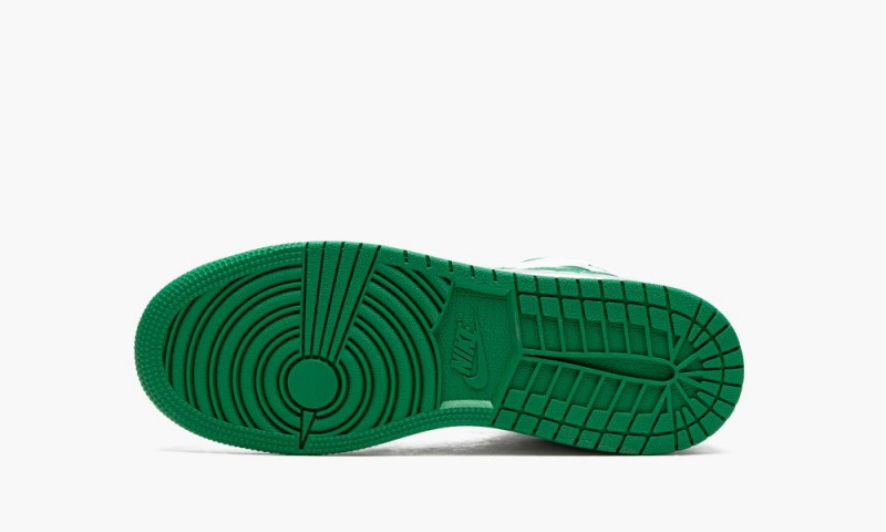 Nike Air Jordan 1 MID SE (GS) Schoenen Kinderen Wit Diepgroen Grijs Nederland | 013679-YLP