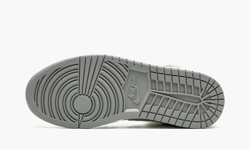 Nike Air Jordan 1 MID SE 'Grey Fleece' Schoenen Dames Grijs Nederland | 451367-MLS