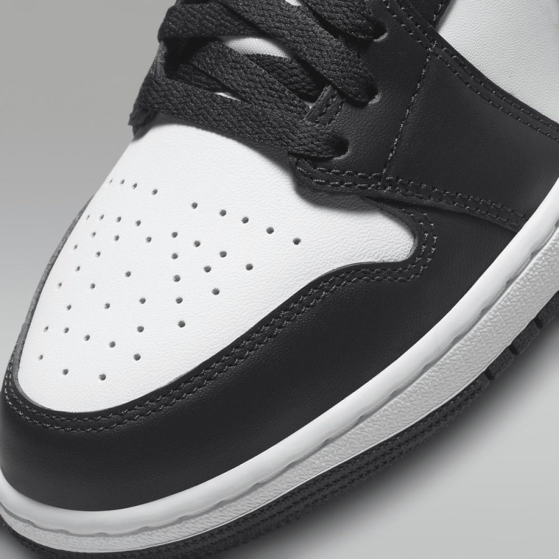 Nike Air Jordan 1 MID SE Schoenen Dames Zwart Wit Nederland | 968231-YHJ