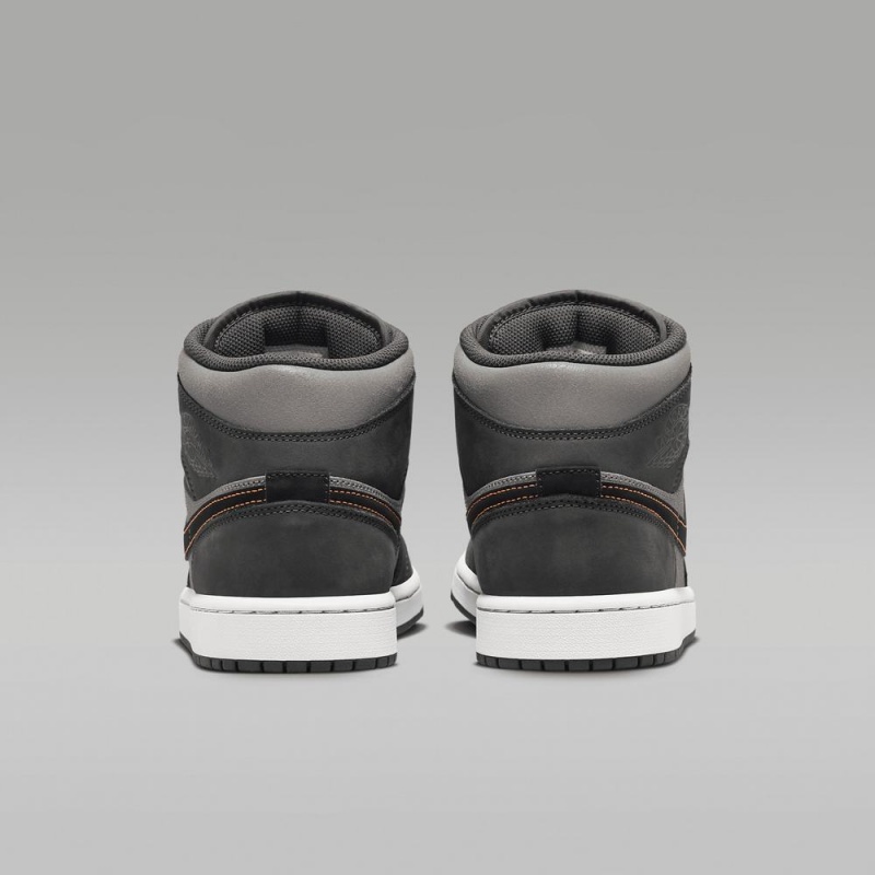 Nike Air Jordan 1 MID SE Schoenen Dames Diepgrijs Nederland | 294085-YRE