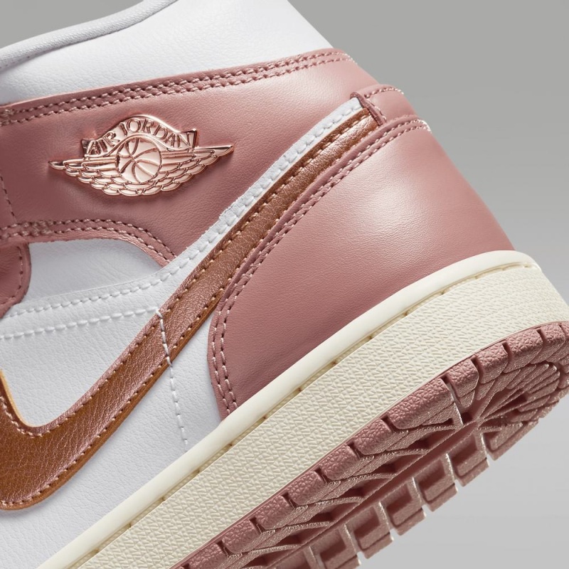 Nike Air Jordan 1 MID SE Schoenen Dames Roze Nederland | 758431-QVZ