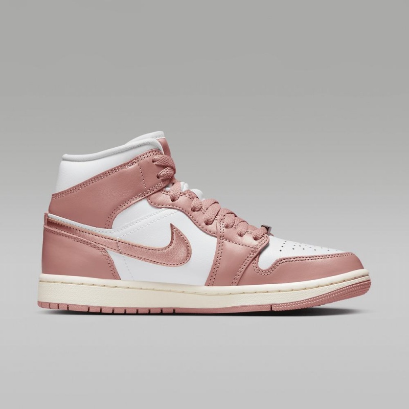 Nike Air Jordan 1 MID SE Schoenen Dames Roze Nederland | 758431-QVZ
