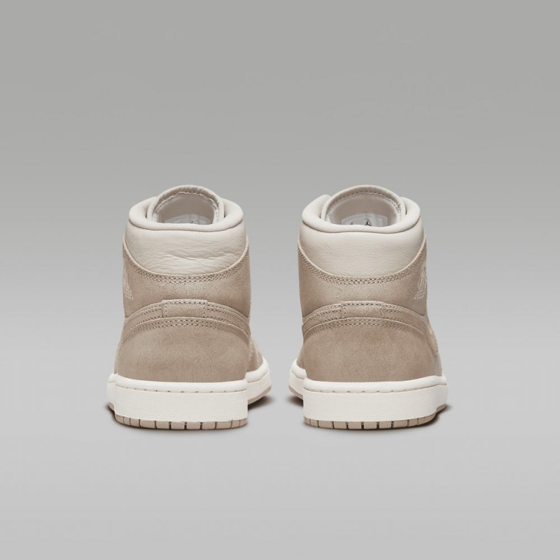 Nike Air Jordan 1 MID SE Schoenen Heren Lichtbruin Bruin Nederland | 053746-BKP