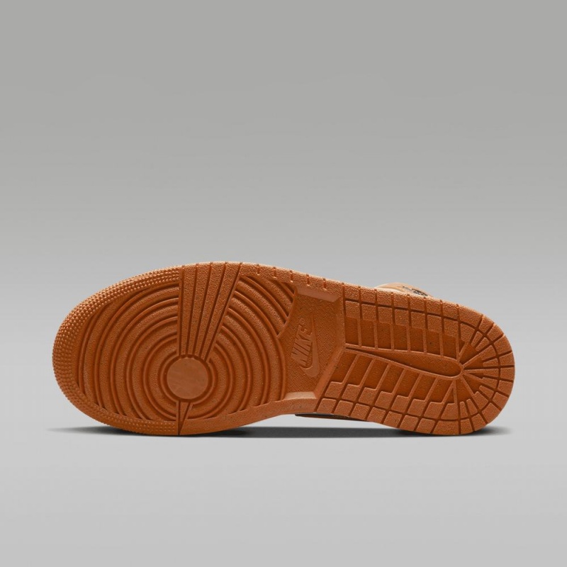 Nike Air Jordan 1 MID SE Schoenen Heren Bruin Nederland | 956173-PIC