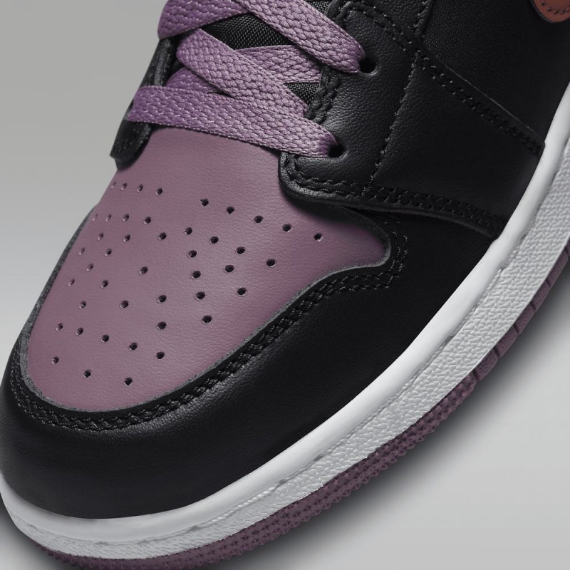 Nike Air Jordan 1 MID SE Schoenen Kinderen Paars Nederland | 851936-NLI
