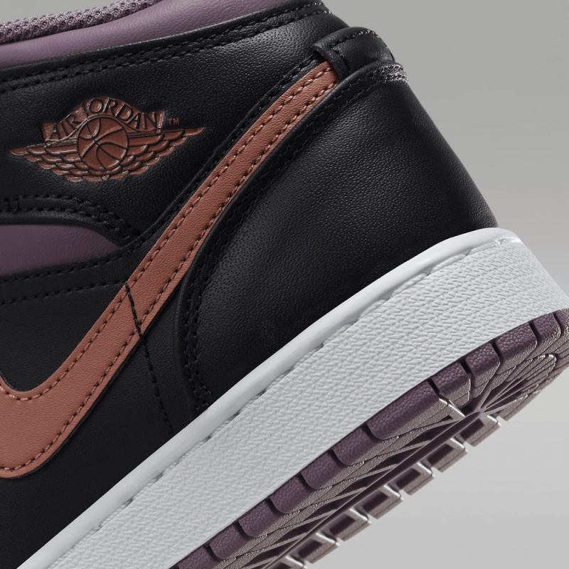 Nike Air Jordan 1 MID SE Schoenen Kinderen Paars Nederland | 851936-NLI