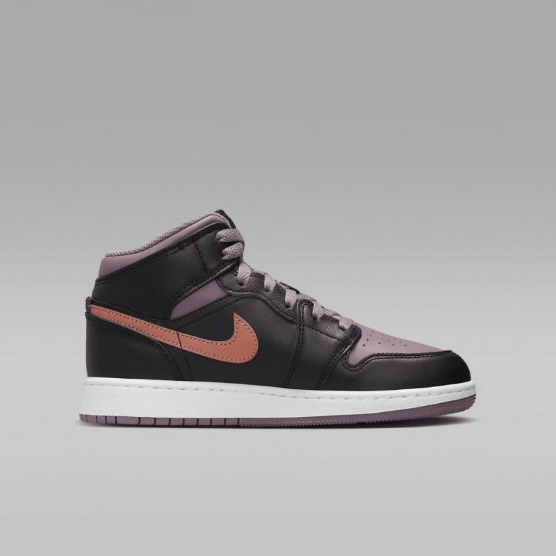Nike Air Jordan 1 MID SE Schoenen Kinderen Paars Nederland | 851936-NLI