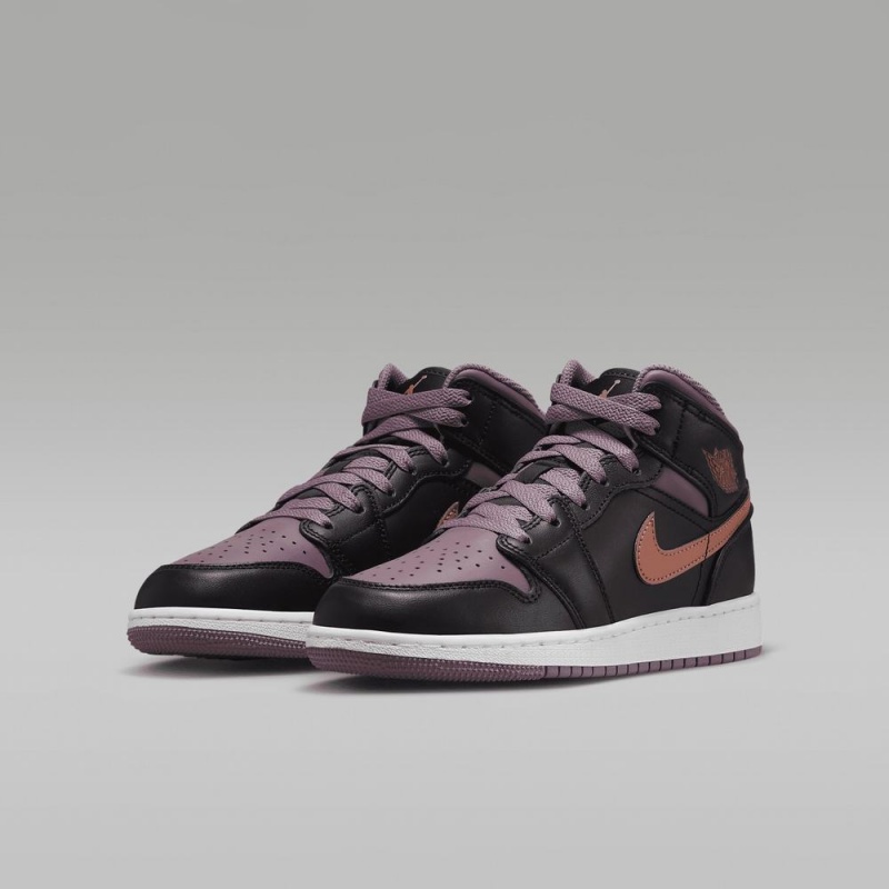 Nike Air Jordan 1 MID SE Schoenen Kinderen Paars Nederland | 851936-NLI