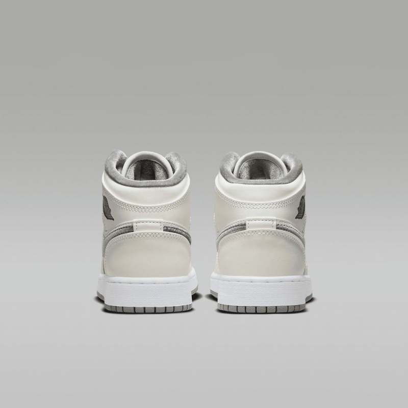 Nike Air Jordan 1 MID SE Schoenen Kinderen Wit Nederland | 709514-AVY
