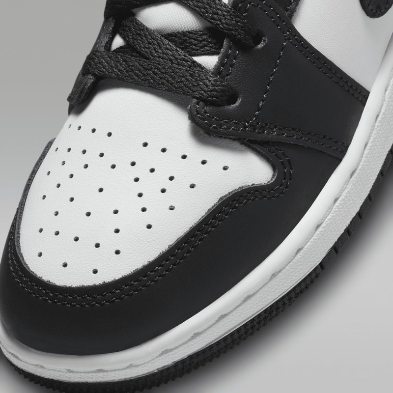 Nike Air Jordan 1 MID SE Schoenen Kinderen Wit Zwart Nederland | 596028-VSG