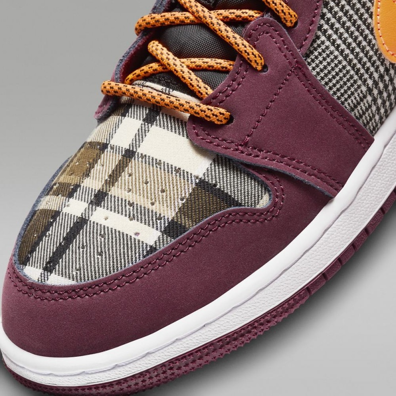 Nike Air Jordan 1 MID SE Schoenen Kinderen Bordeaux Nederland | 601347-CTM
