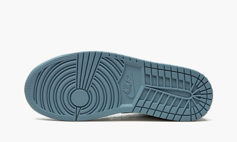 Nike Air Jordan 1 MID 'UNC' Schoenen Dames Blauw Wit Nederland | 543716-UZB