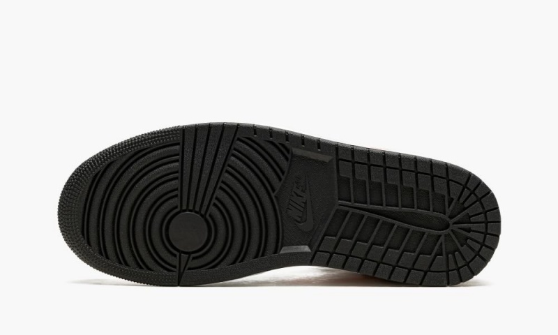 Nike Air Jordan 1 MID 'Zig Zag' Schoenen Heren Wit Oranje Oranje Nederland | 231607-PRO