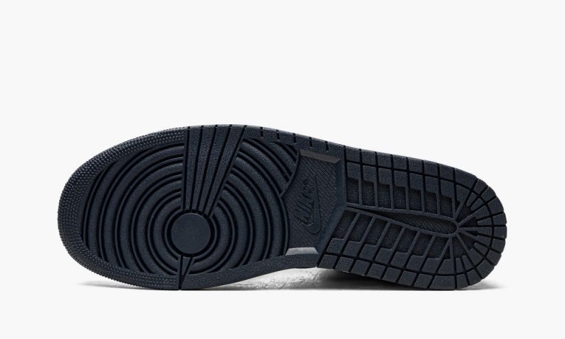 Nike Air Jordan 1 Mid 'Armory Navy' Schoenen Heren Donkerblauw Wit Zwart Nederland | 782351-KQD